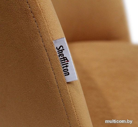 Стул Sheffilton SHT-ST35/S95-1 (горчичный/белый муар)