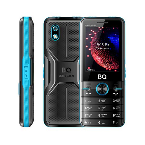 Кнопочный телефон BQ-Mobile BQ-2842 Disco Boom (бирюзовый)