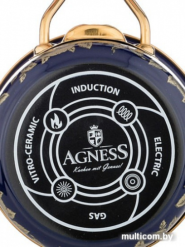 Кастрюля с длинной ручкой Agness Ренессанс 950-175