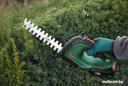 Кусторез + ножницы Bosch Advanced Shear 18V-10 0600857000 (с 1-м АКБ)