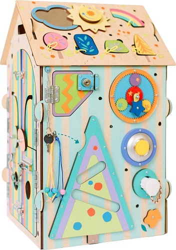 Бизидомик Bizitoys Зоопарк с подсветкой 6040/06