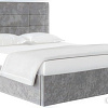 Кровать НК-Мебель Соната 90x200 72307362 (велюр светло-серый)
