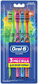 Набор зубных щеток Oral-B Colors средней жесткости (4 шт)