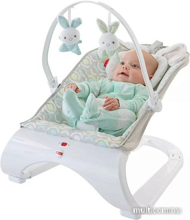 Шезлонг Fisher-Price Comfort Curve Bouncer DKF64