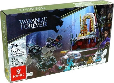 Конструктор King 77213 Тронный зал короля Нэмора