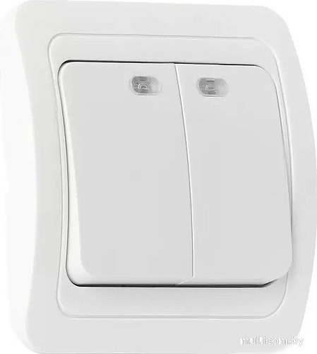Выключатель SmartBuy SBE-02w-10-SW2-1