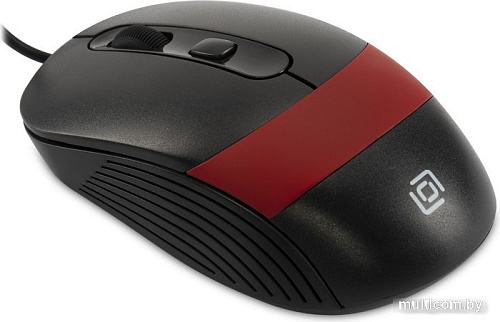 Мышь Oklick 310M (черный/красный)