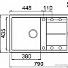 Кухонная мойка Elleci Unico 300 Antracite G59