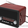 Радиоприемник Ritmix RPR-030 (черный/бордовый)