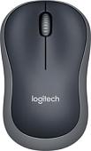 Мышь Logitech M185 (черный/серый)