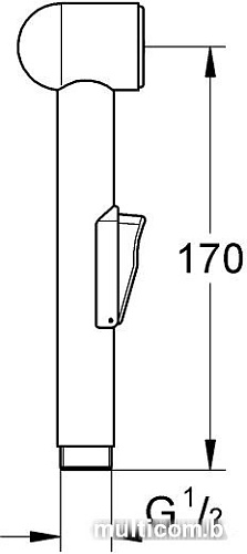 Душевая лейка Grohe Trigger spray 28343000