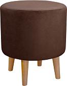 Пуфик Mio Tesoro Ронд (Amo 09/натуральное дерево)