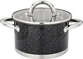 Кастрюля Agness Black Marble 937-305