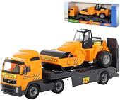 Полесье Volvo автомобиль-трейлер + дорожный каток 9630