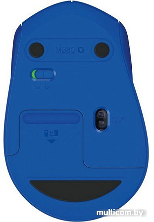 Мышь Logitech Wireless Mouse M280 Blue (910-004294)