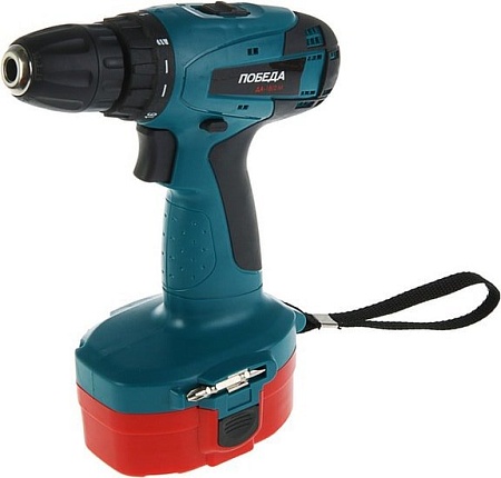 Дрель-шуруповерт Победа ДА-18/2 М (с 2-мя АКБ, кейс)