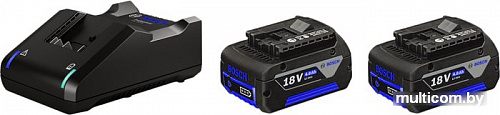 Аккумулятор с зарядным устройством Bosch GBA 18V+GAL 18V-40 Professional 1600A019S0 (18В/4 Ah + 14.4-18В)