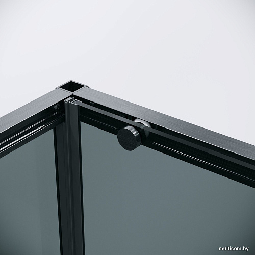 Душевой уголок Grossman Galaxy 100x70x195 120.K33.01.1070.42.10 (графит сатин/стекло тонированное)