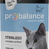 Корм для кошек Probalance Sterilized 85 г