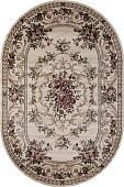 Ковер для жилой комнаты Merinos Colizey D057-OVAL-CREAM (1х2)