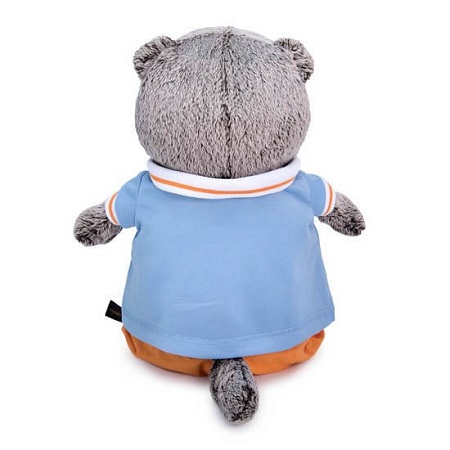 Классическая игрушка BUDI BASA Collection Басик в голубом поло Ks25-210 (25 см)