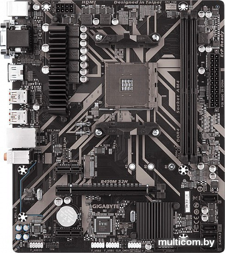Материнская плата Gigabyte B450M S2H (rev. 1.0)