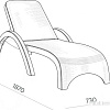 Ellastik Plast Rattan (серый)
