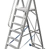 Лестница-стремянка Krause Stabilo с поручнем 8 ступеней
