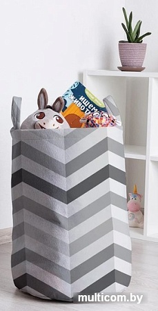 Корзина JoyArty Классические зигзаги toba_10734