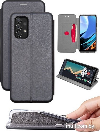 Чехол для телефона Volare Rosso Needson Prime для Samsung Galaxy A72 (черный)