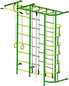 Детский спортивный комплекс Пионер С5Л (зеленый/желтый)