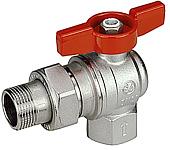 Фитинг Giacomini Кран шаровой угловой с отводом R789 1&quot;F x 1&quot;M R789X007