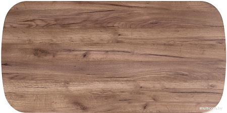 Столешница Millwood Закругленная 160x80 (дуб табачный Craft)
