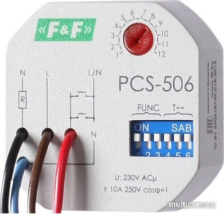 Реле времени Евроавтоматика F&F PCS-506 EA02.001.017