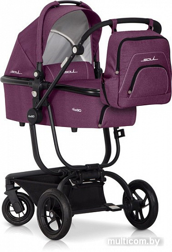 Универсальная коляска EasyGo Soul (2 в 1, purple)