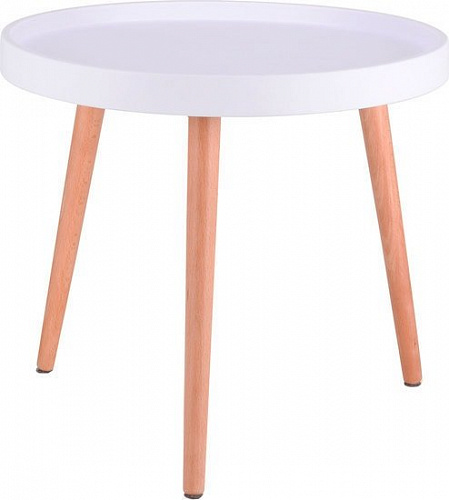 Журнальный столик LoftyHome Fig VC4017W-W (белый)