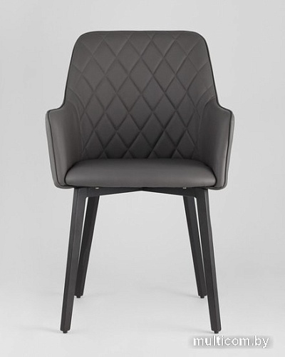 Стул Stool Group Прайм экокожа (серый)