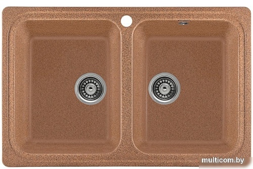 Кухонная мойка Gerhans C02 (терракотовый)