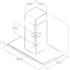 Кухонная вытяжка Elica Galaxy Island WHIX/A/90X45 PRF0019192B