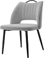 Стул M-City Janety 624M05382 (UF998-14 светло-серый/черный)