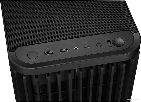 Корпус ASUS ProArt PA401 Wood Edition TG Panel (черный)