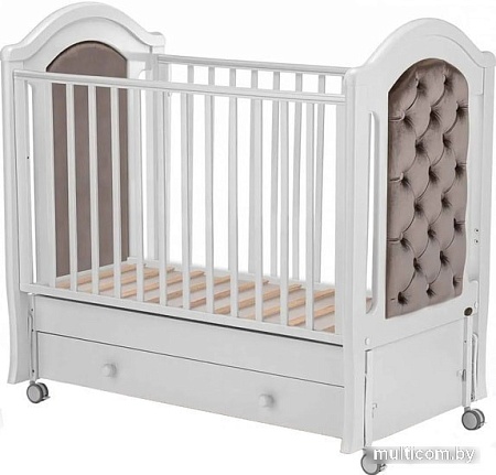 Классическая детская кроватка Nuovita Grazia Swing (белый)