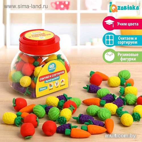 Развивающая игра Zabiaka Яркий урожай 5189414