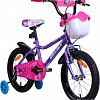 Детский велосипед AIST Wiki 16 (фиолетовый/розовый, 2019)