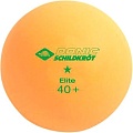 Мяч для настольного тенниса Donic Schildkrot Elite 40+ (оранжевый, 1 звезда, 6 шт.)