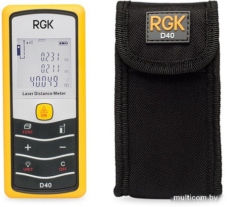 Лазерный дальномер RGK D40