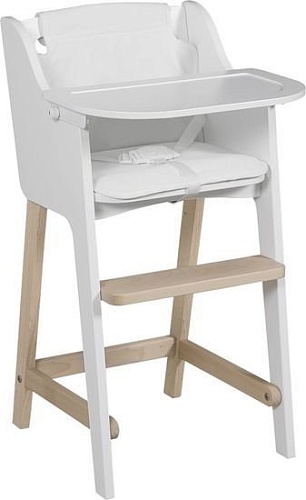 Высокий стульчик Micuna Troya (водное дерево/белый)