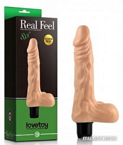 Lovetoy Real Feel cyberskin С мошонкой 20.3 см/4 см