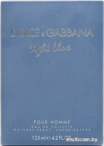 Dolce&Gabbana Light Blue pour Homme EdT (125 мл)