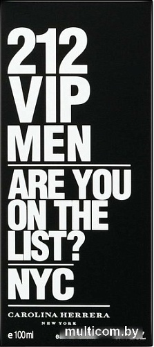 Carolina Herrera 212 VIP Men EdT (100 мл)